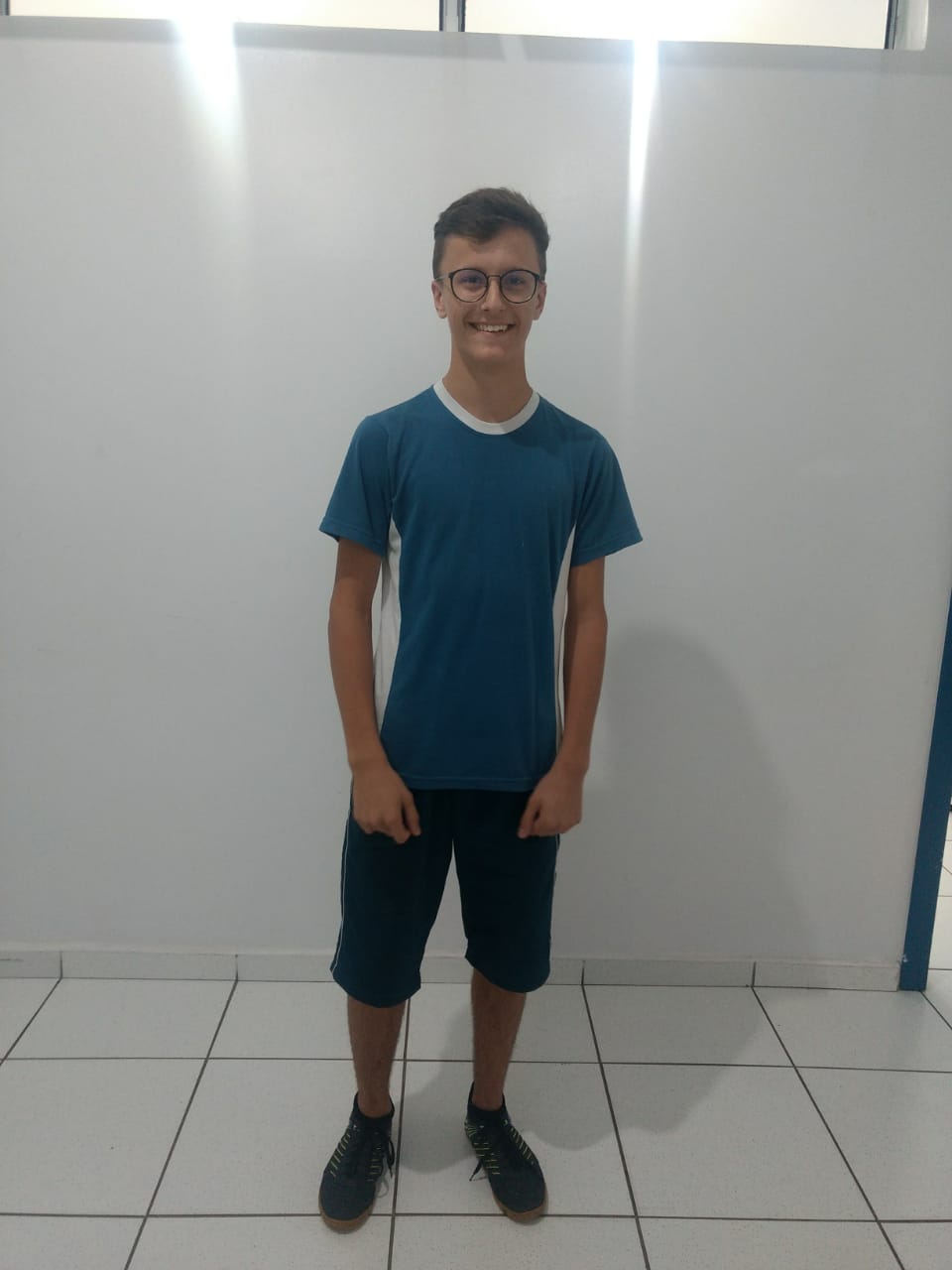 Davi Angelo Librelatto Masiero, do Colégio Suplicy, foi um dos medalhistas de bronze da olimpíada.