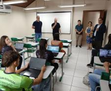 Reunião do programa Talento Tech em Manfrinópolis.