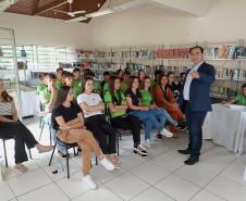 Reunião do programa Talento Tech em Manfrinópolis.