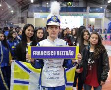 Delegações das 42 equipes desfilaram na abertura do Bom de Bola