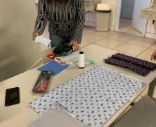 A professora Marlene Cardoso Ghizzi, que coordena o projeto na escola.