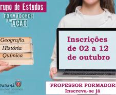 Inscrições para o Grupo de Estudos Formadores em Ação
