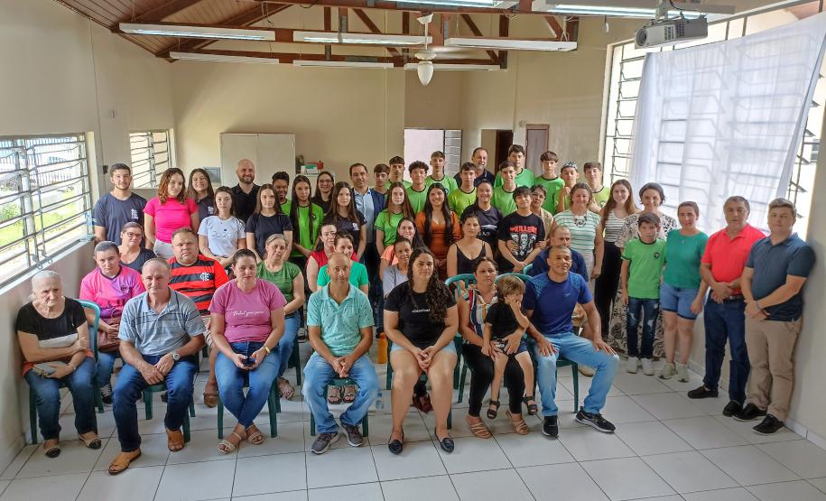 Reunião do programa Talento Tech em Manfrinópolis.