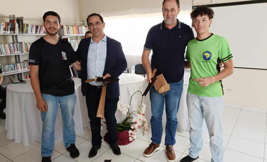 Reunião do programa Talento Tech em Manfrinópolis.