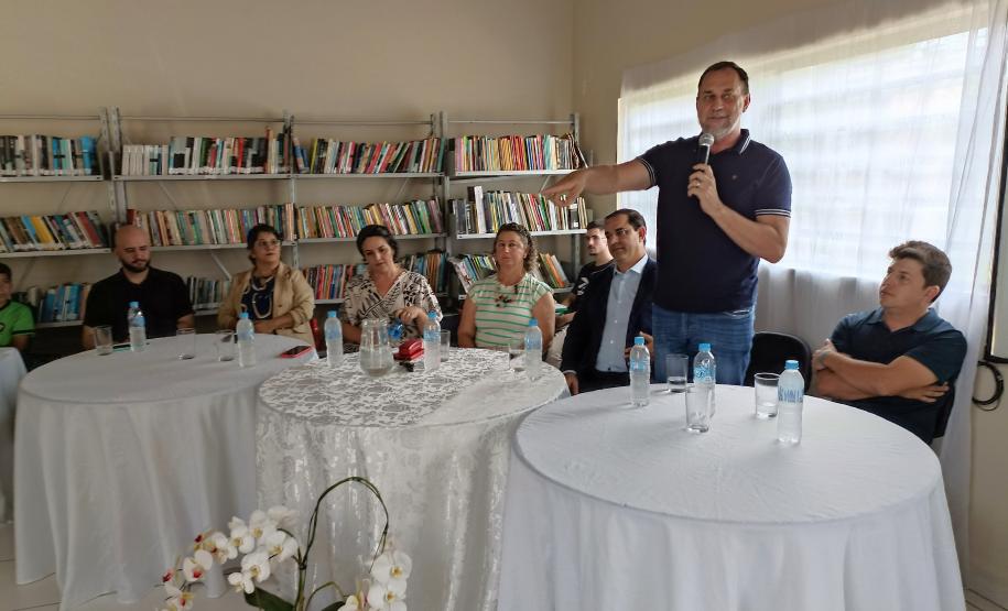 Reunião do programa Talento Tech em Manfrinópolis.