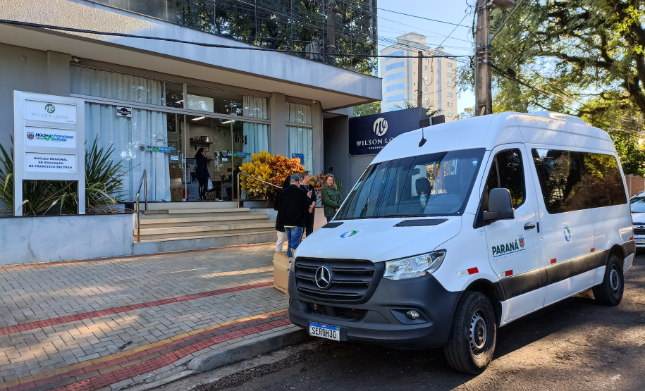 Entrega equipamentos mãos amigas